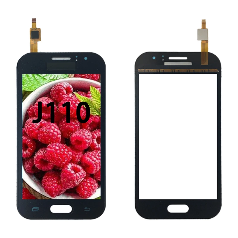 

cheap price best lcd screen with touch for samsung galaxy j110 /j1 ace, Gold/blue/white