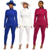 

Two PC Set Women Clothing Sweatsuit Set Clothes for Women Winter Hoodie Outyfit 2 Piece Sweat Long Sleeve Set RS00050