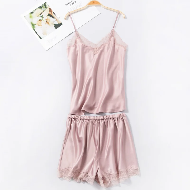 

wholesale women's pajamas V collar sexy sleeveless homewear
