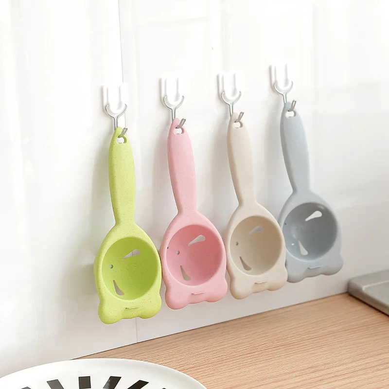 

Wheat Straw New Kitchen Yolk Filter White Separator Diy Baking Tool, Beige, pink, green, blue