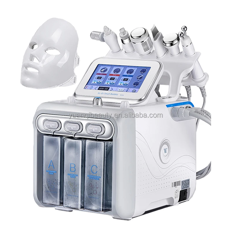 

Lowest Cost Highest Effects Portable Facial Peel 7 In 1 Hydra Dermabrasion Machine / hydro Microdermabrasion Machine