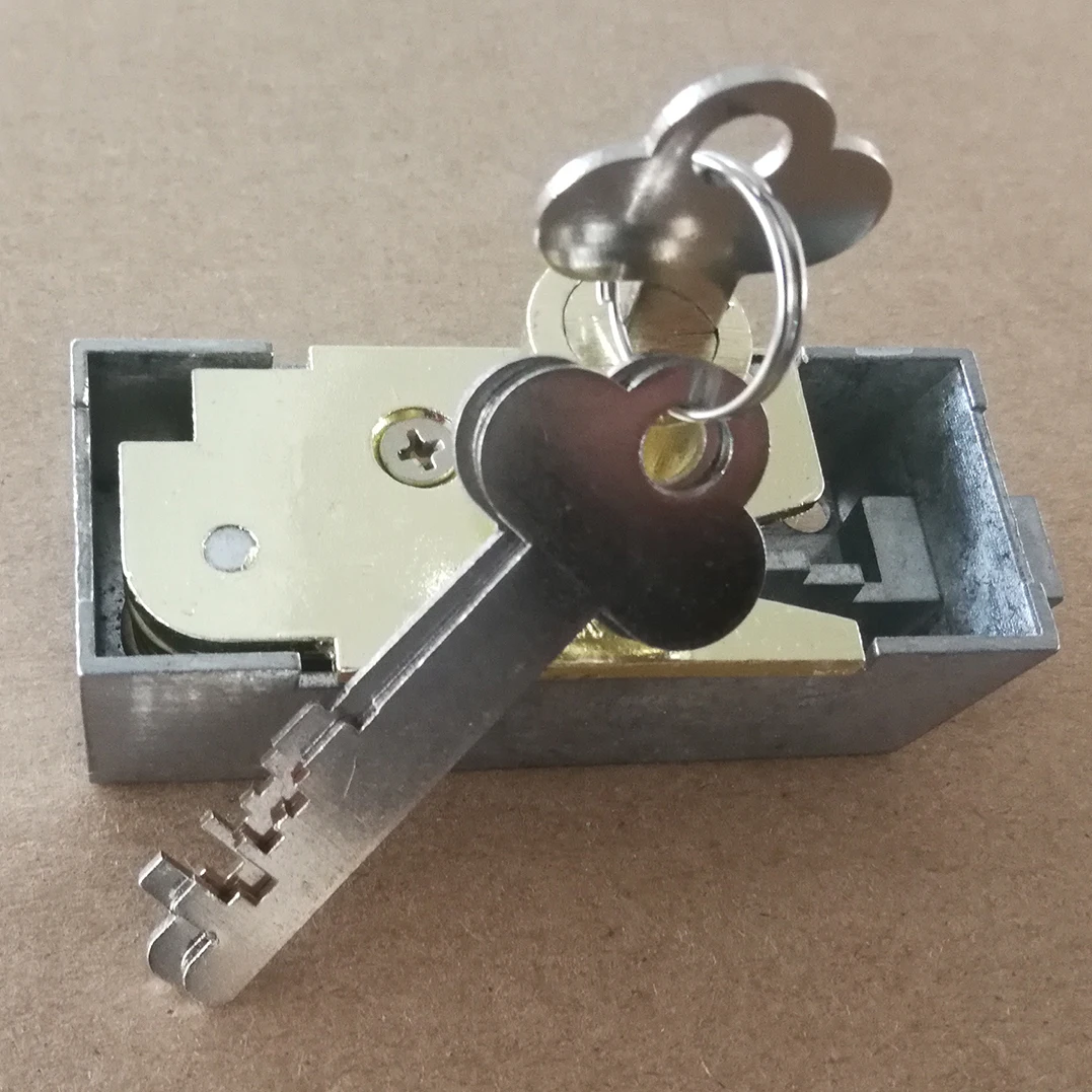 Wts-01 Wholesale Price Mechanical Key Safe Deposit Box Lock Wts01 With ...