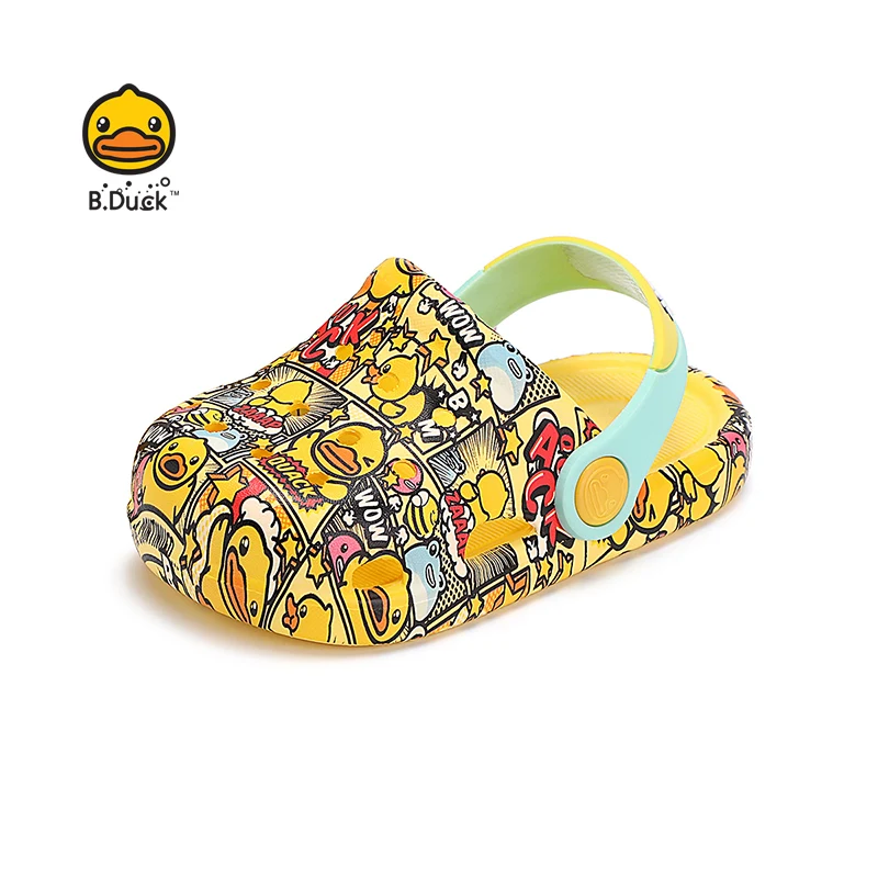 

Wholesale B.DUCK Cartoon Colorful Crocs Shoes Kids Custom Eva Clog Shoes Custom Kids Shoes, Yellow,pink,moonlight,green