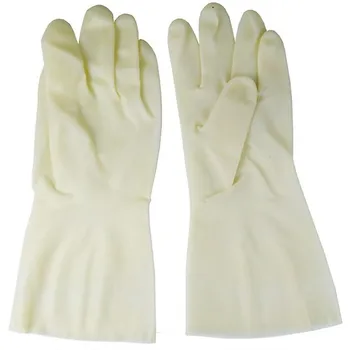 big rubber gloves