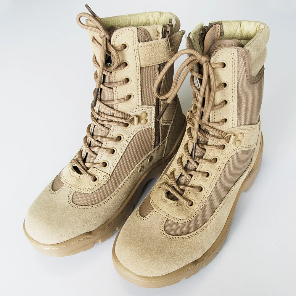 高品质军事迷彩战术靴迪拜军队丛林靴 militares botas