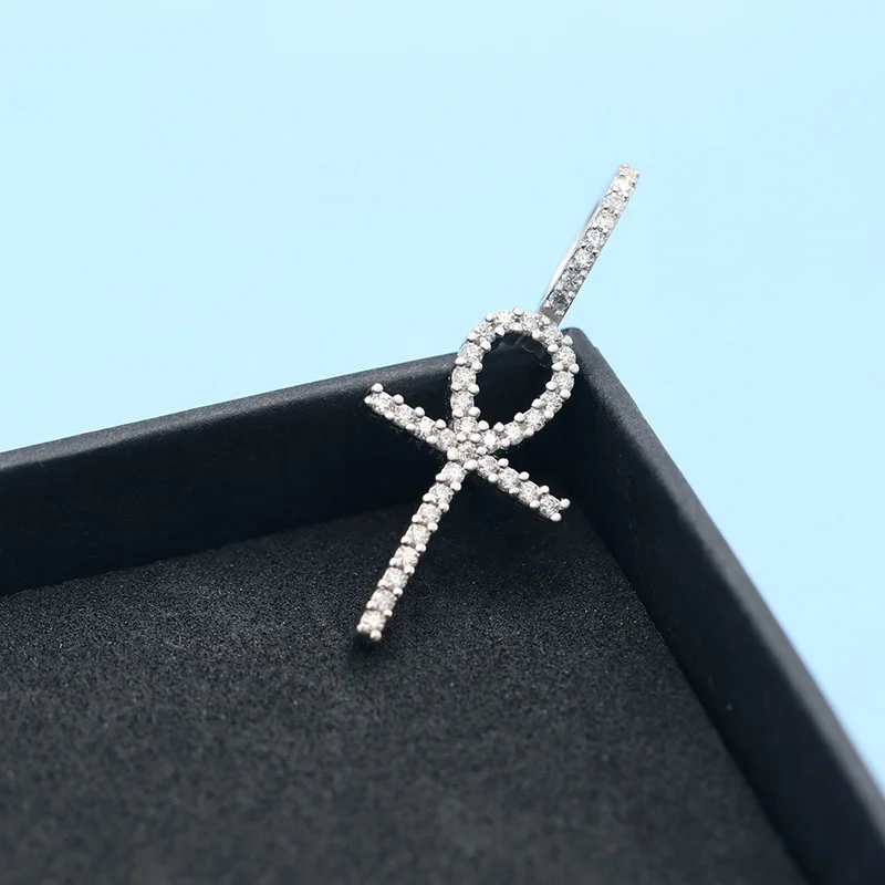 

Customize Necklace Pendant 925 Sterling Silver Jewelry White Gold Plated Moissanite Pendant