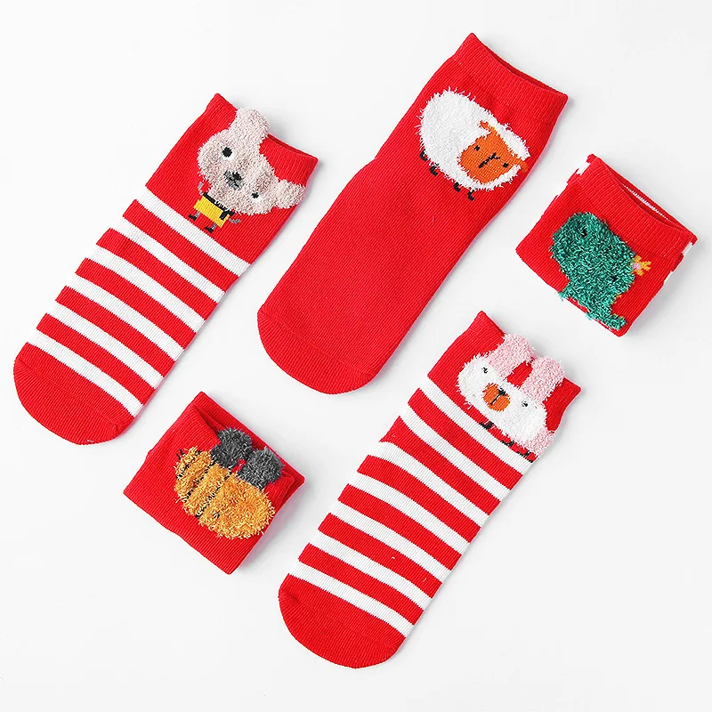 

Amazon hotsale kids christmas socks Custom Christmas socks christmas baby socks