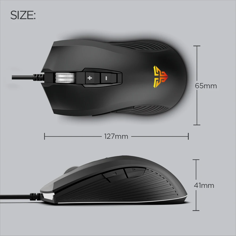 Fantech X14s Rangers 7d Rgb Macro Programmable Gaming Mouse With ...