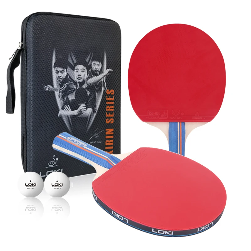 

2023 Highly rated brand portable pingpong set loki k3000 ping pong racket for table tennis