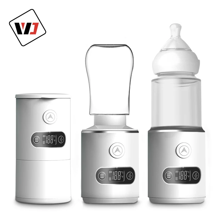 

2021 latest multi-function milk bottle warmer baby feeding fast usb charge travel milk warmer portable heating baby milk warmer, Can be customized