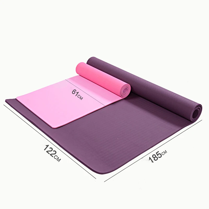 

Manufactory Wholesale Widened 122cm yoga mat large Tpe thick yoga mat double Anti Slip