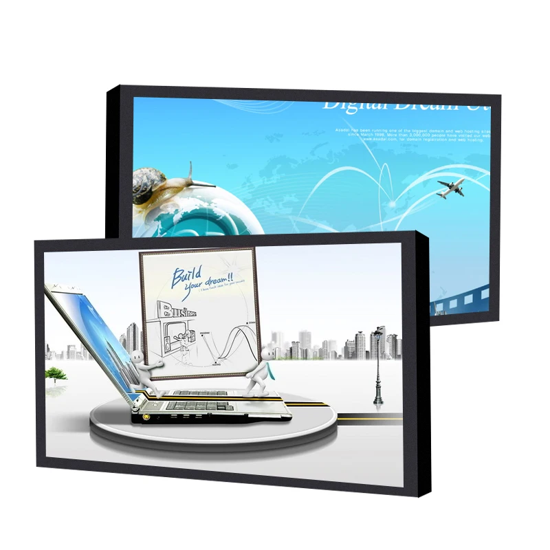 
43-inch LCD monitor for industrial monitoring equipment 