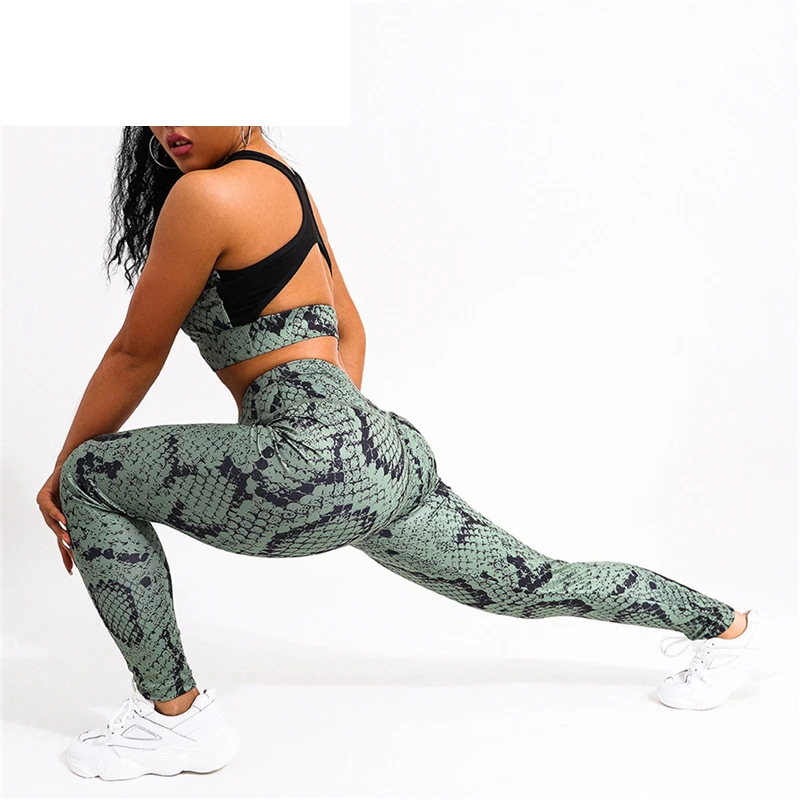 

2 Piece Set Women Tracksuit Seamless Yoga Suits Sports Fitness Gym Clothing Deportes Bra Leggings Workout Clothes For Women, Customized color