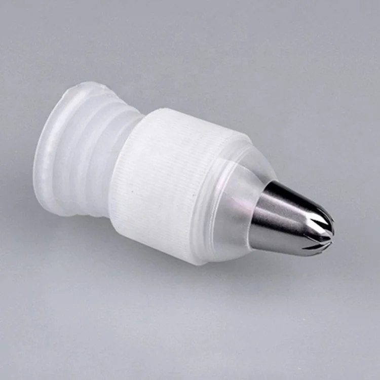 

Wholesale Cheap Plastic Cake Nozzle Coupler for Pastry Bag Decorating Cake Tools