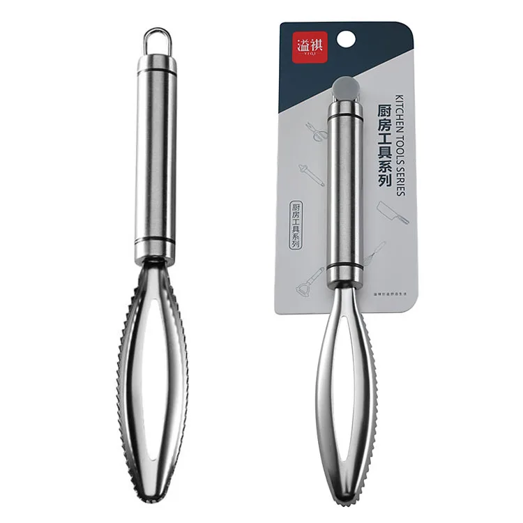 

Stainless steel Fish Scale Remover Scraper Kitchen tool