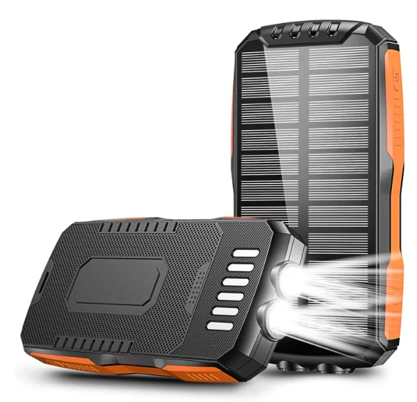 

Wholesale Powerbank Solar 30000Mah Ip65 Waterproof Wireless Power Solar Bank For Mobile Charger