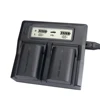 KingMa 1960mAh LP-E6 battery and dual channel LCD battery charger kit for Canon EOS 7D 6D 7D2 LP-E6