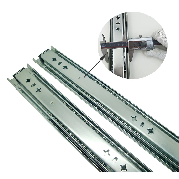 Drawer slide rails us general tool box accessories heavy duty drawer slide for console table