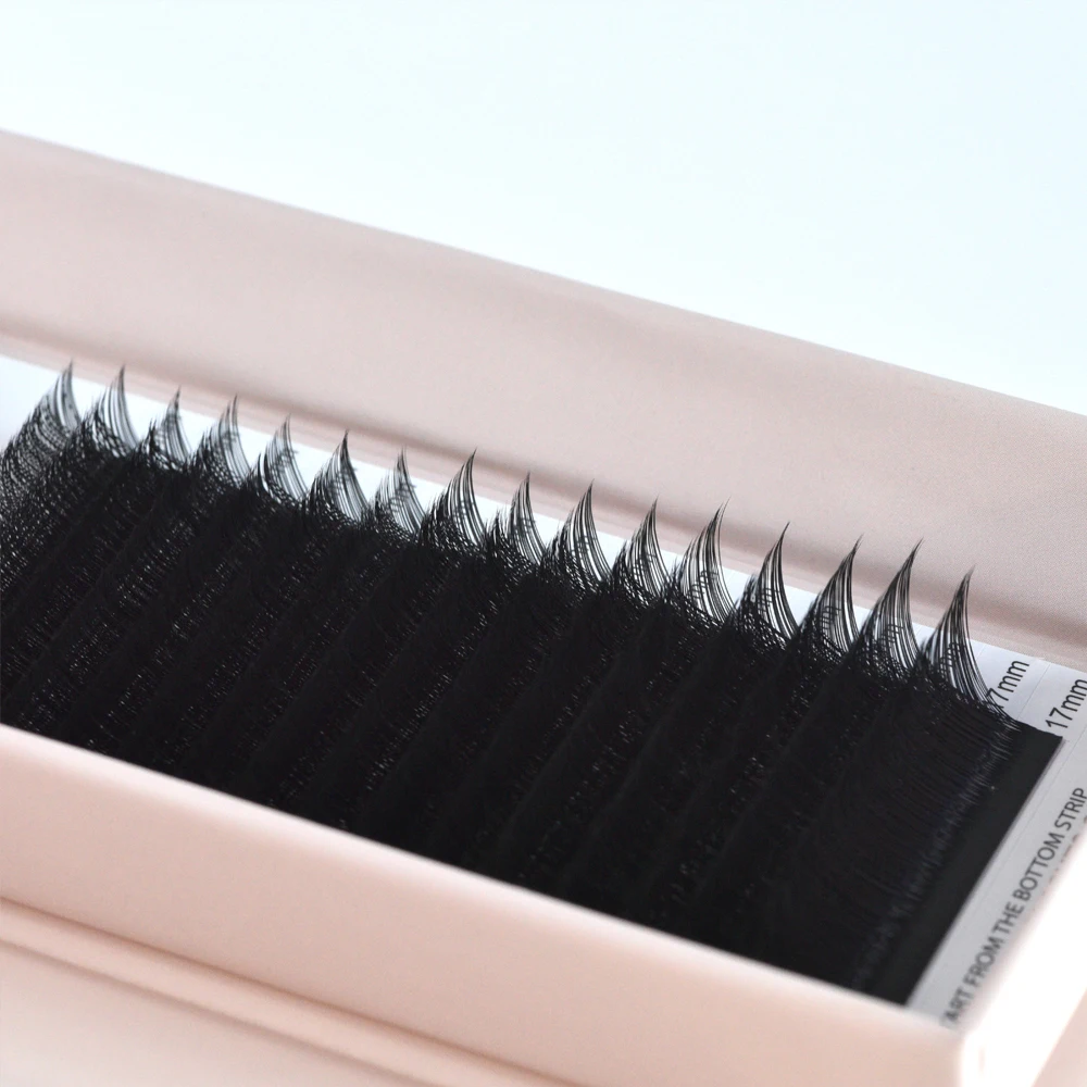 

wholesale 100% hand made Korean PBT fiber mink lash extensions