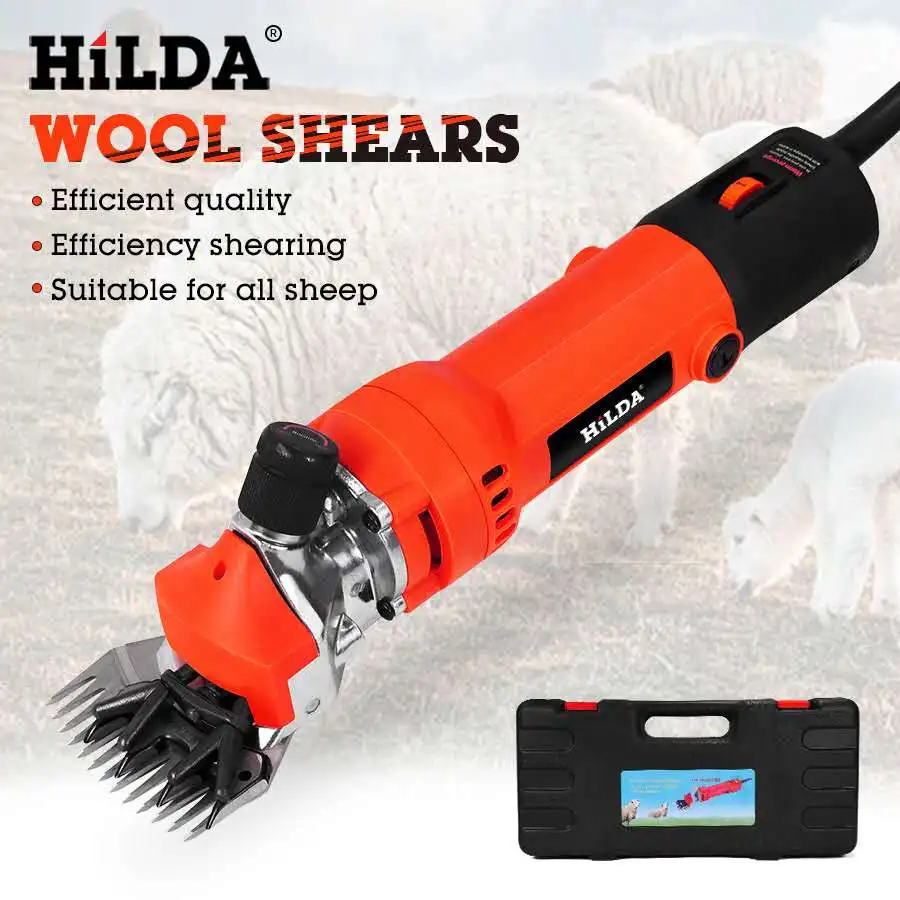 Llamas Thick Coat 6 Speed Sheep Shears Electric Clippers for Goats Alpacas 