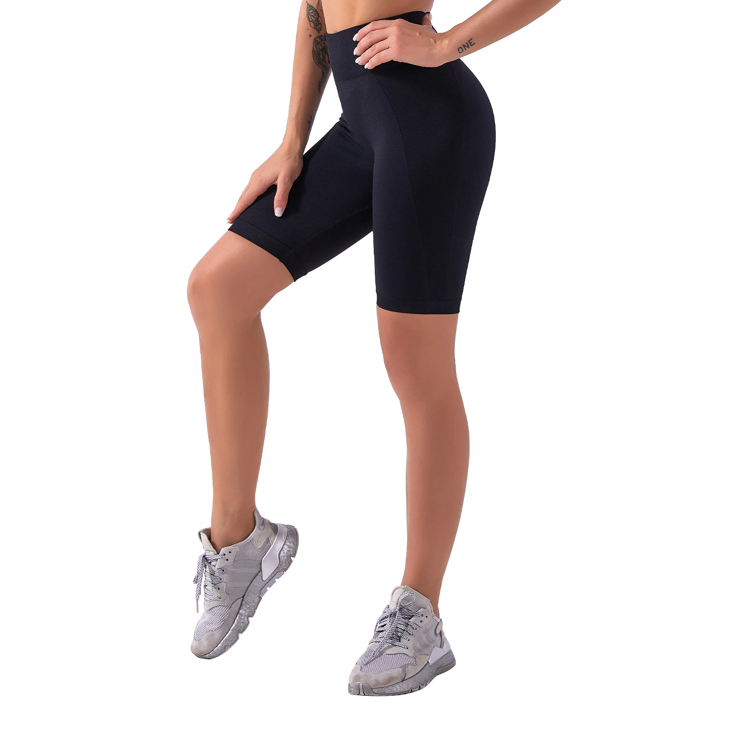 

Seamless high quality fitness active sport wear gym women shorts running mujer
