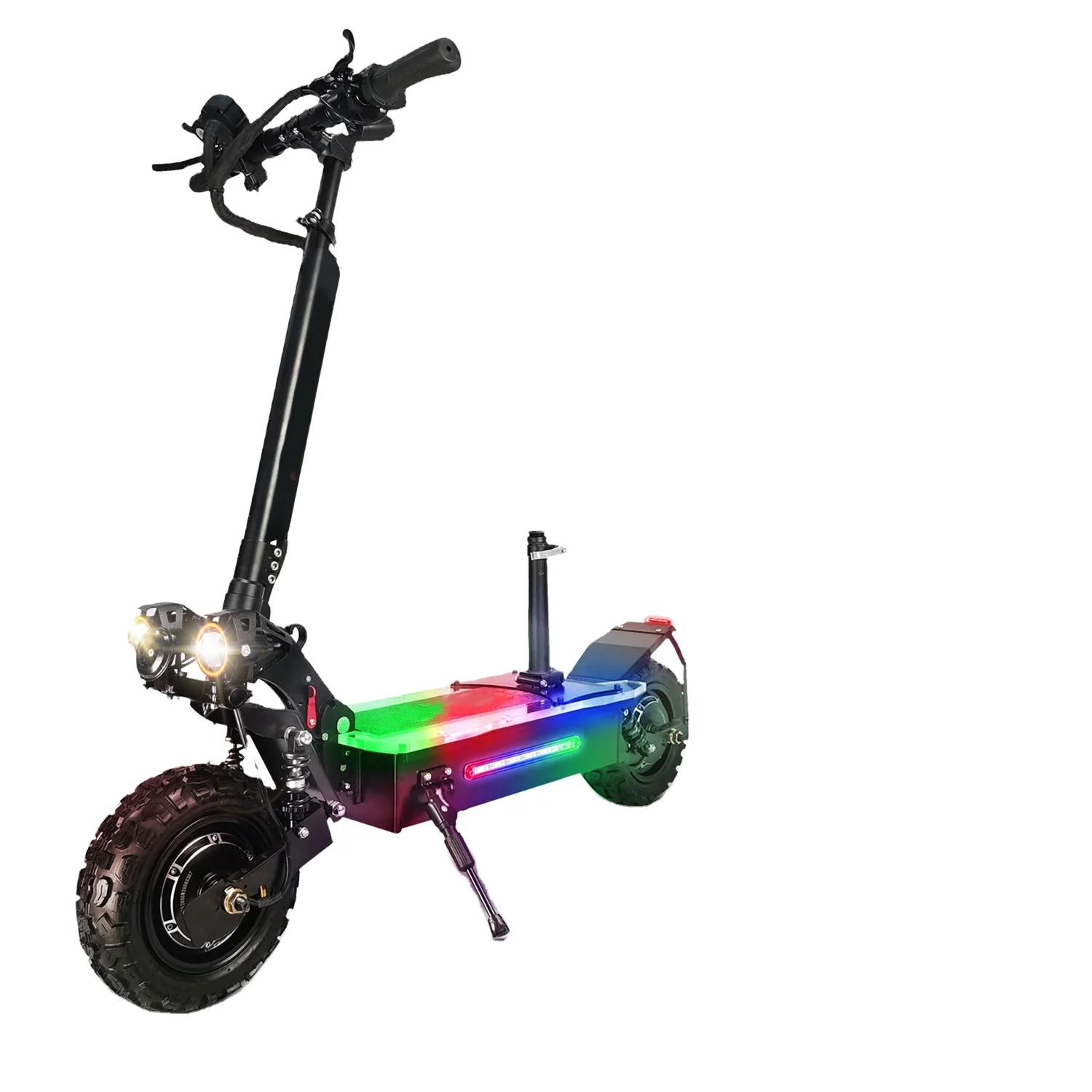 

60v 5600w dual motor e scooter 11inch offroad tire electrique powerful adult electric scooter with seat scooter electrique