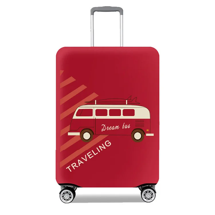 

Travel Suitcase Protector Zipper Suitcase Cover Washable Print Luggage Cover 18-32 Inch, Customized