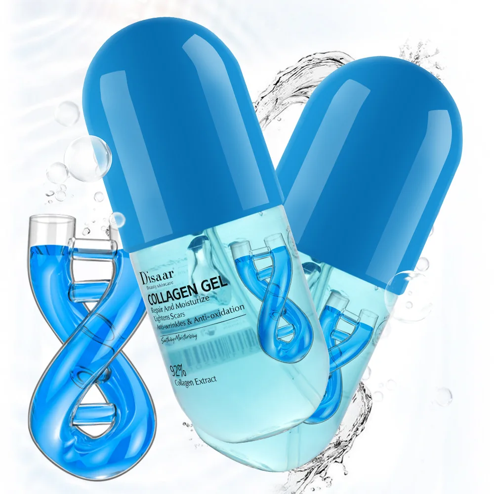 

280ml Capsule Packaging Face Gel Moisturizing Nourishing Anti Acne Repairing After Sun natural collagen Face Gel