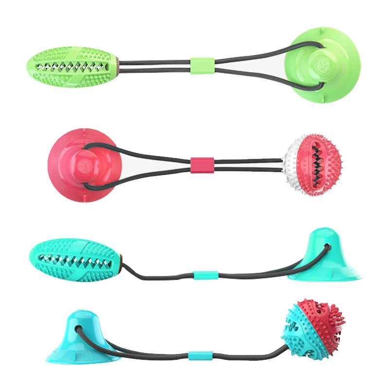 

Premium & Healthy Leaky Eclipse Chew Guard Dog Toy In Ball, Green/blue