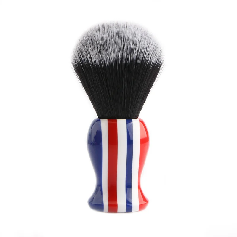 

Factory supply price colorful resin handle with good quality nylon hair shaving brush, Picture