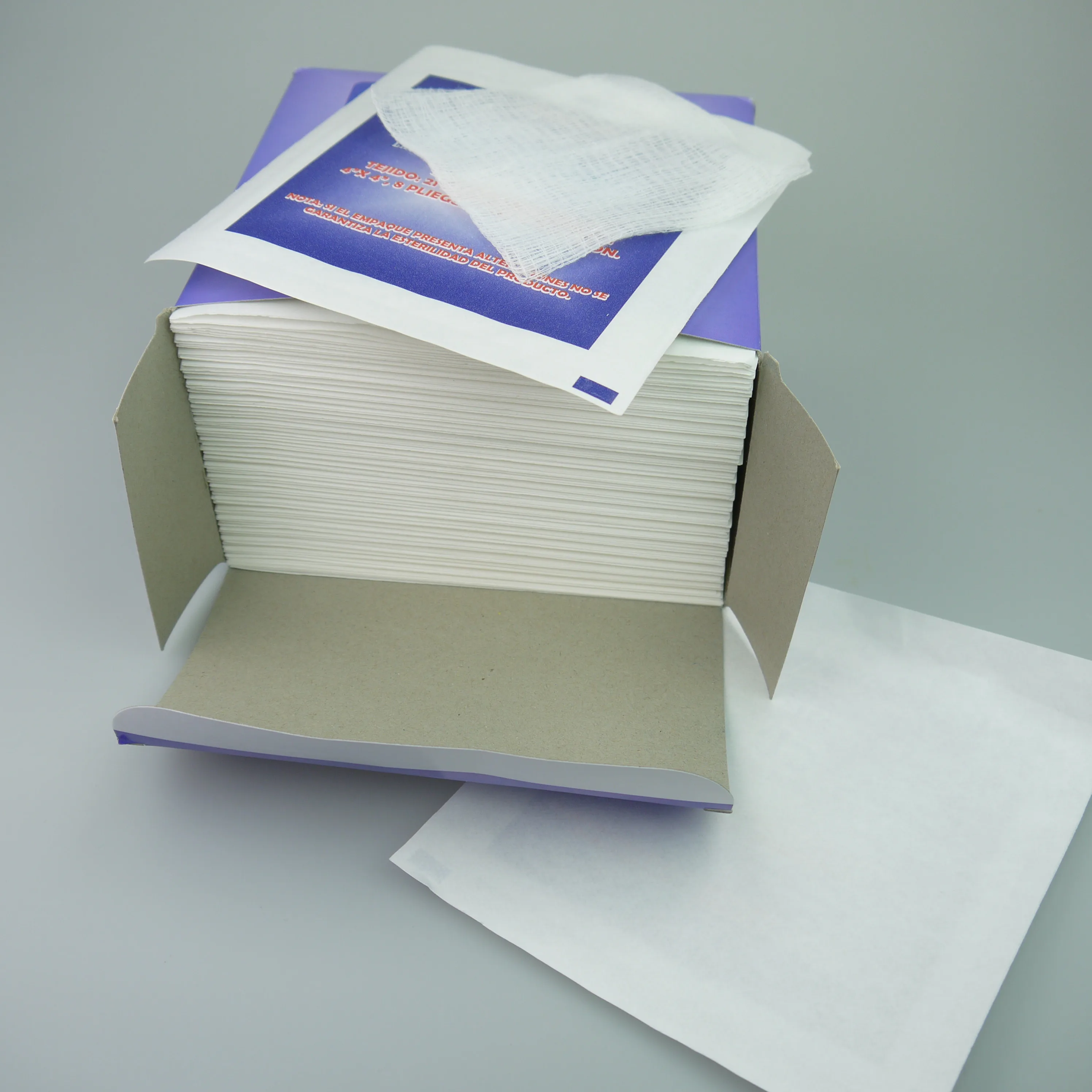 100%cotton medical materials paraffin gauze