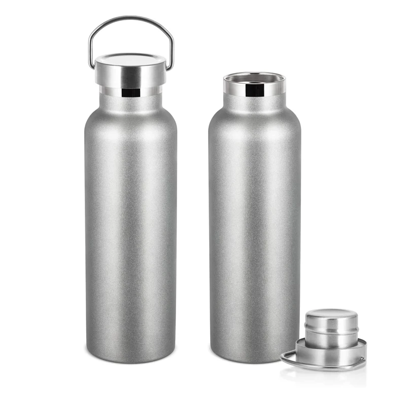 

Double wall insulated bottle with handle keep cold 24 hours, Customized