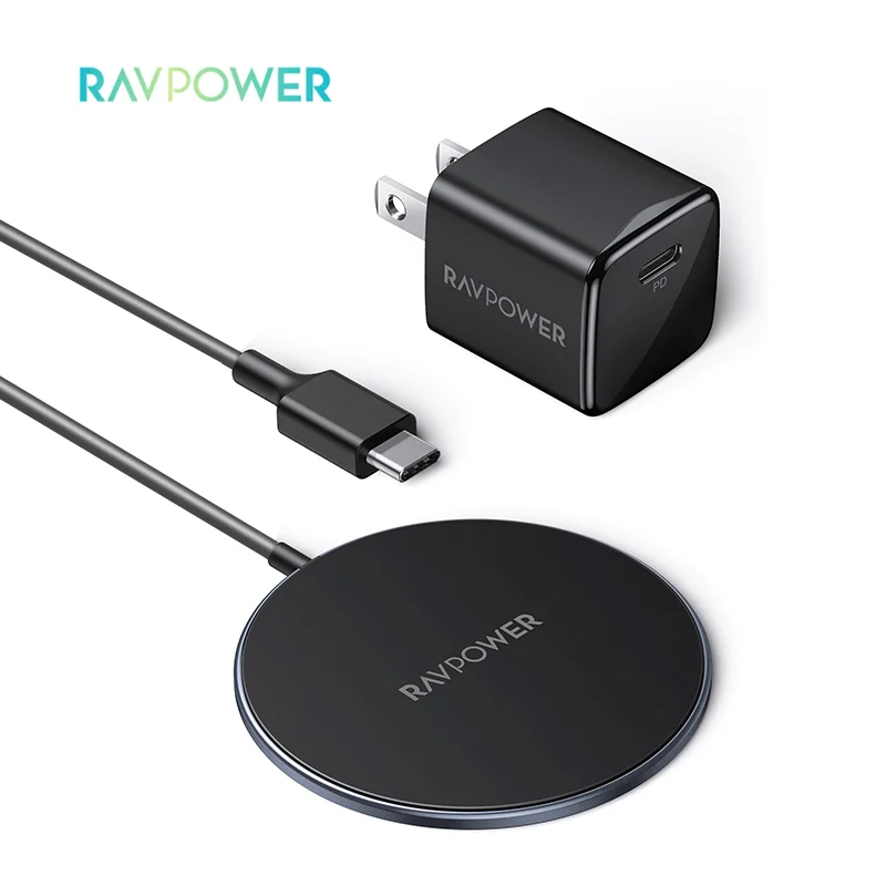 

RAVPower RP-WC012 15W universal wireless phone charger With PD wall charger