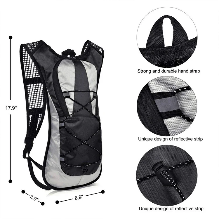 waterproof lightweight camping running hiking climbing cycling hydration backpack with water bladder hydration pack