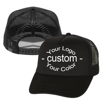 trucker custom promotional hats blank wholesale cap larger