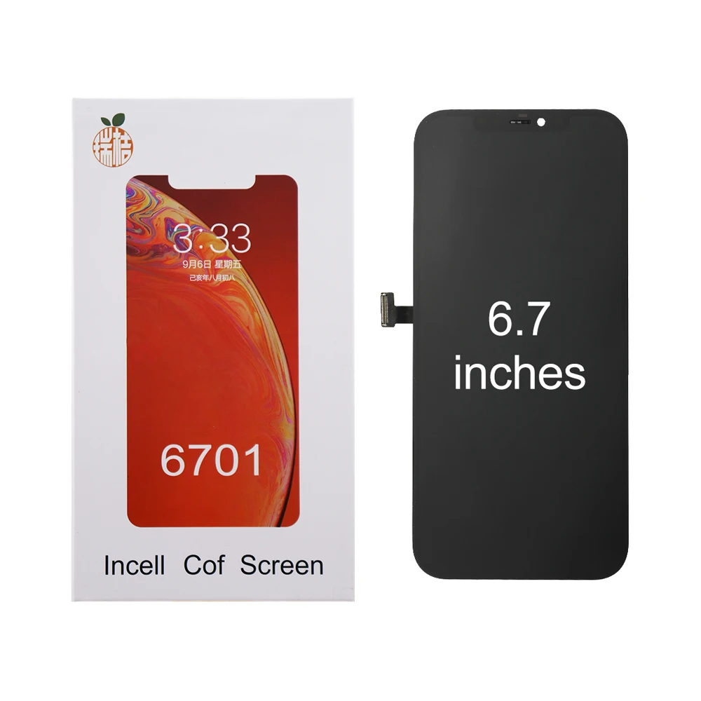 

RJ Mobile telefone Phone LCD Touch Screen Display DE Pantalla Ecran Repalcements For Apple Iphone12 12Pro Max Accessories