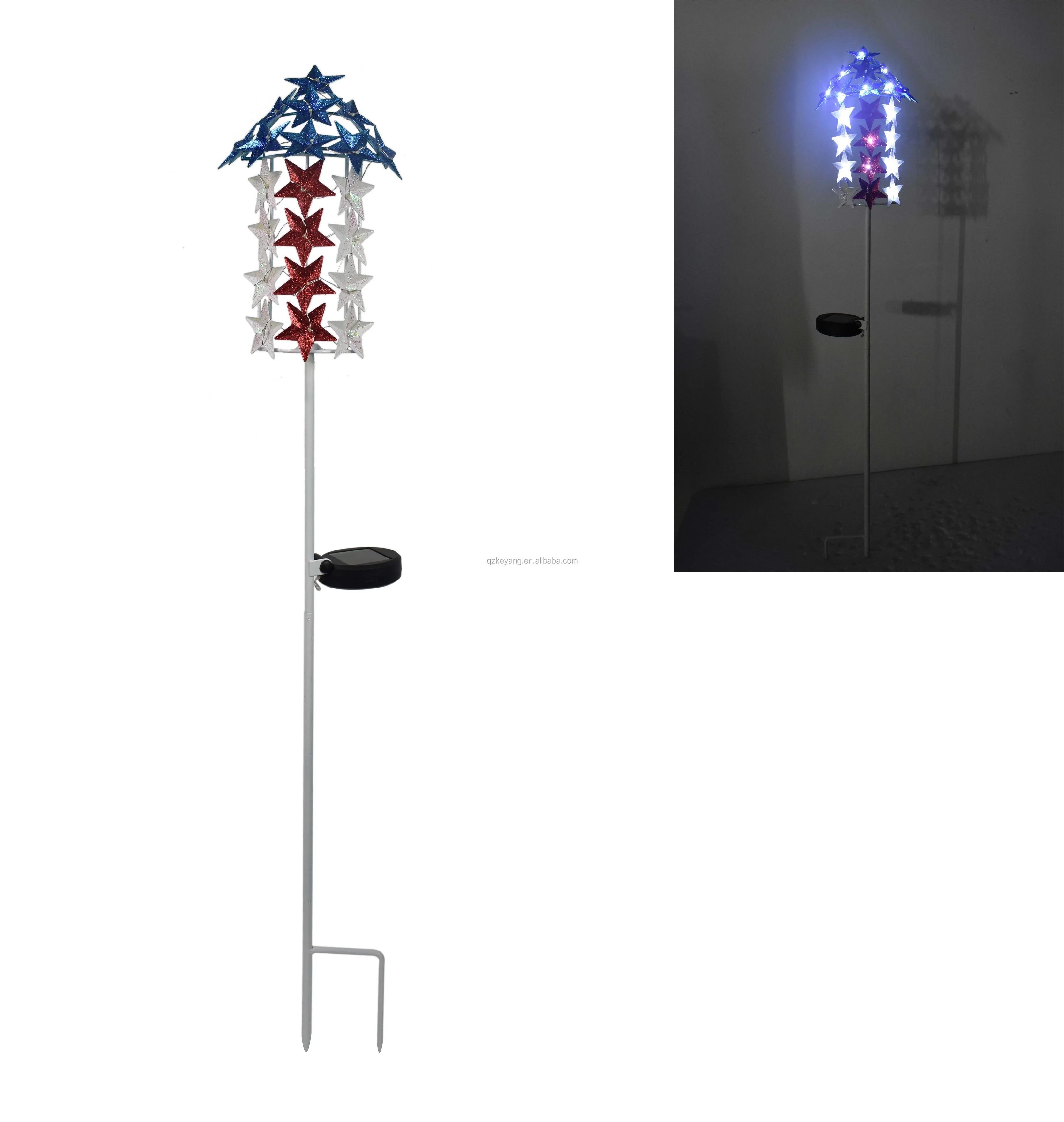 2019 Solar Powered Star Christmas Garden Stake Light Buy Solar Star