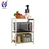 High quality three layer houseware metal rack storage