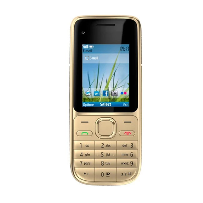 

Nokia Mobile Phone C2-01 GSM Cheap Bar Unlocked handset Russian Arabic Hebrew keyboard phone