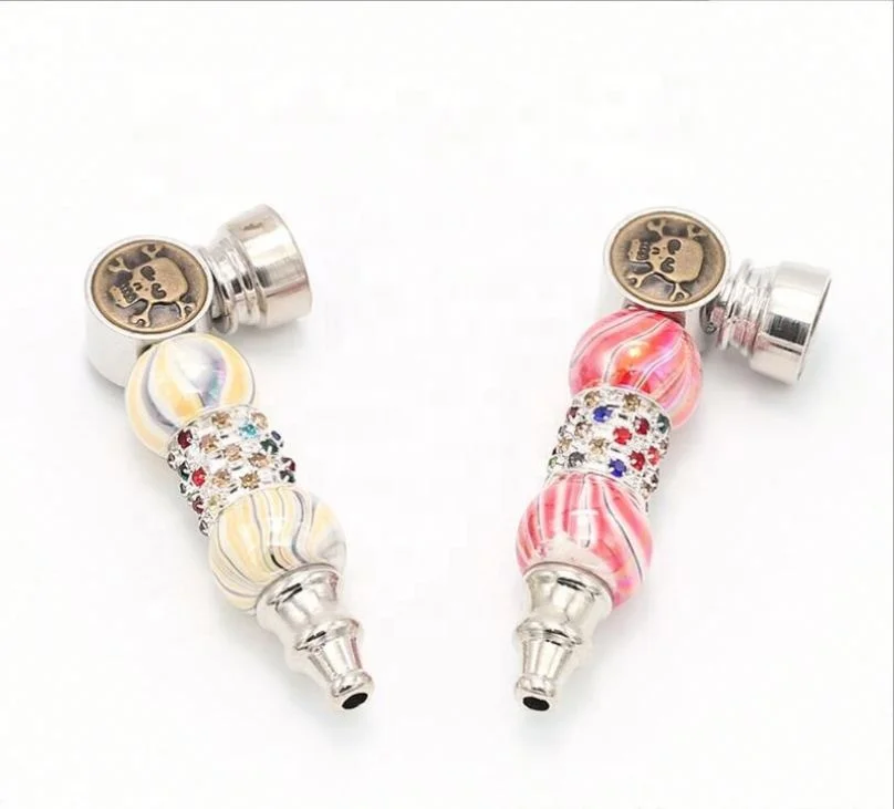 

Creative Colour Ceramic Glaze Beads Diamond Smoking Holder Pipe Smoking Accessories Hot, Shown