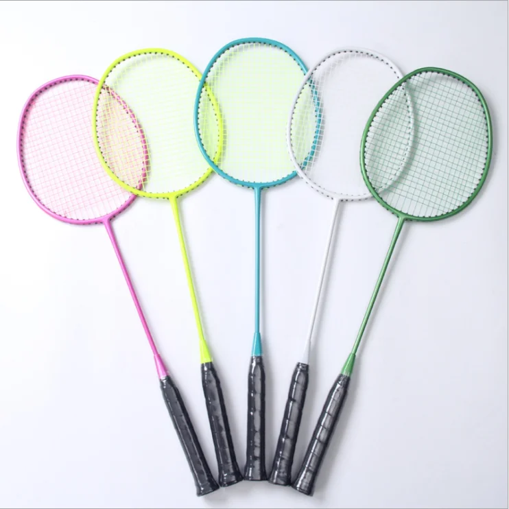 

Wholesale luxury quality All carbon fiber Custom Logo durable super light tennis paddle Badminton Racket, Customized color