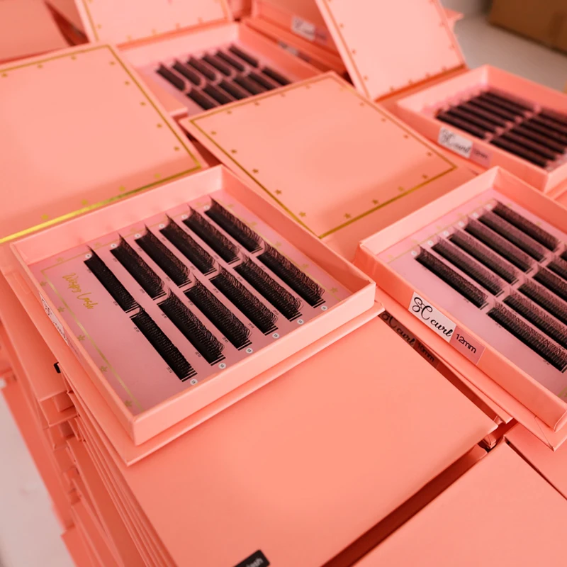 

Classic Silk Extension Eyelash Korean PBT Material High Quality Lashes Direct Factory Supplier, Natural black and brown