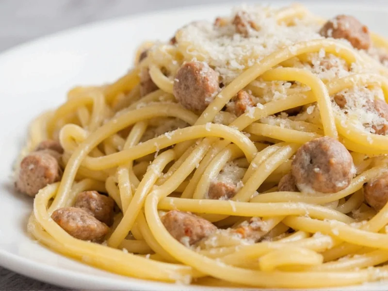 Perfect Sausage Cream Pasta Recipe: Quick & Delicious