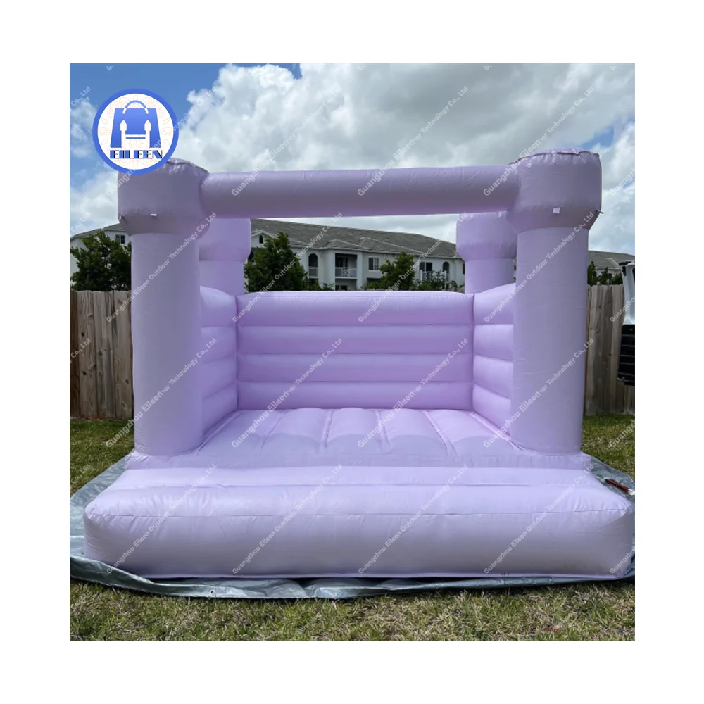 

Commercial Grade Inflatable White Weeding Bouncy Soft Play Paries White Bounce House From China Factory