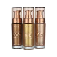 

wholesale PHOERA Body Luminizer Shimmer Bronzer Highlighter shimmer body oil