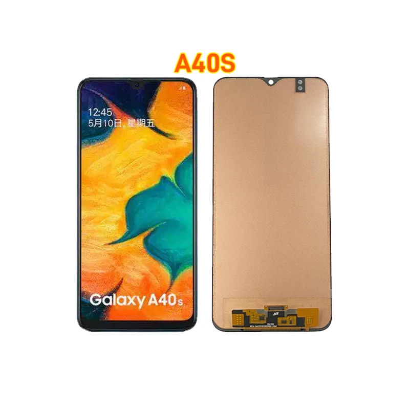 

New Arrived Celulares For Samsung Galaxy A40s Lcd Originales, Black