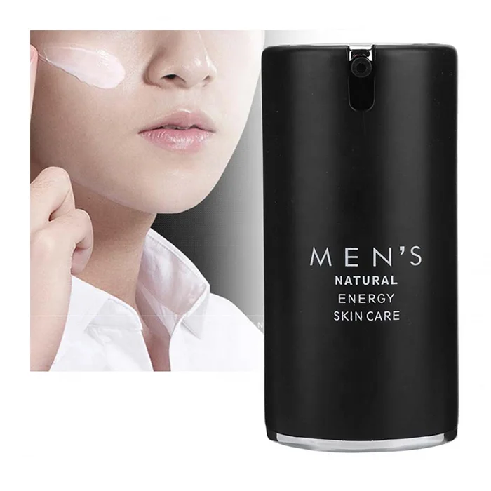 

Private Label Men's Face Cream Moisturizing Hydrating Acne Marks Cover Brightening whitening Skin Tone Cream Skin Care, White