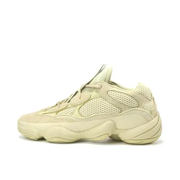 

large size Original High Quality Genuine Leather Ye-ezy 500 v3 Style Cool Fashion Sneakers Ye-ezy Shoes