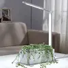 Clip-on style super bright usb powered 6-led desk light lamp reading light (black)