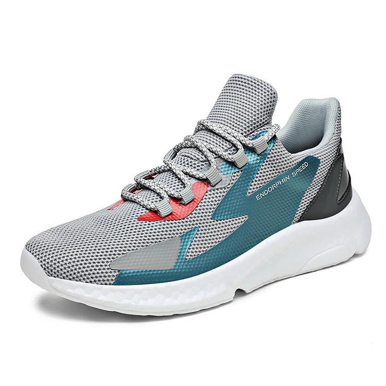 

Wholesale High Quality Mens Fashion Sneakers Mesh comfortable sports shoes for men